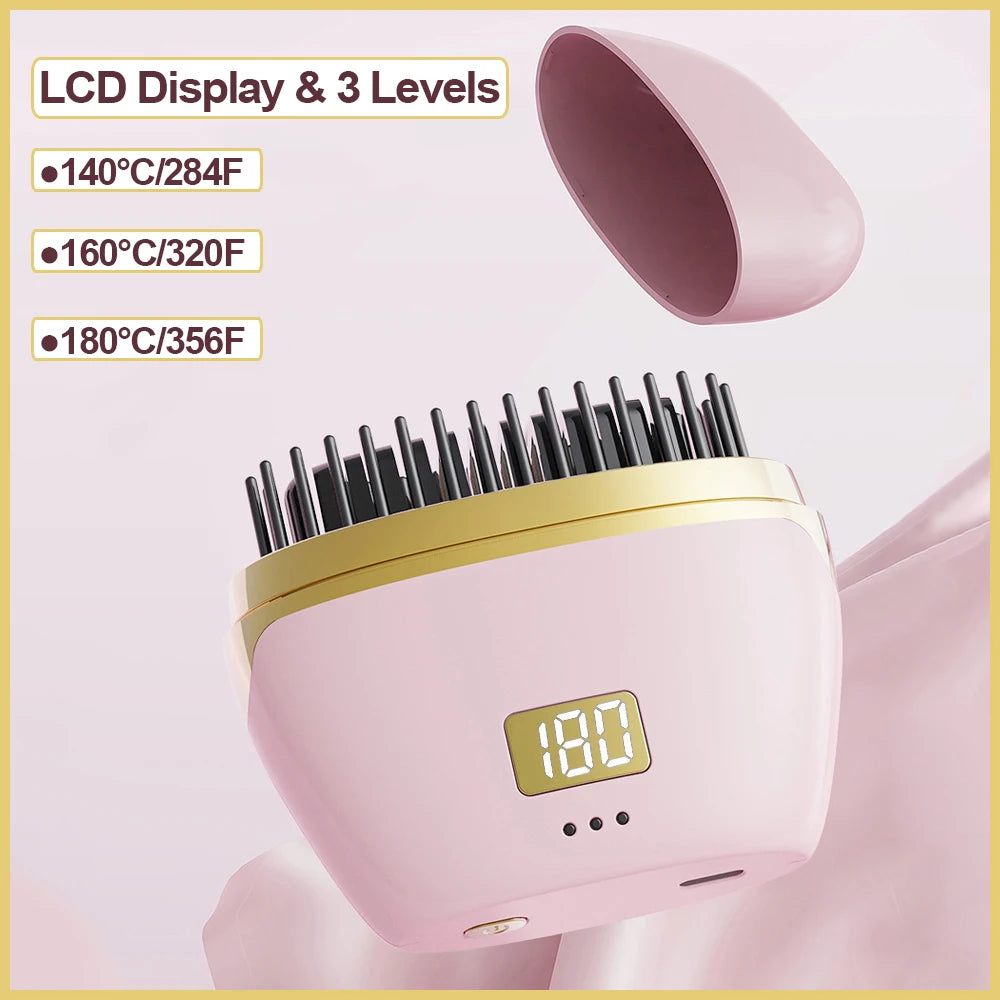 EasyGlow Hair Straightening Comb