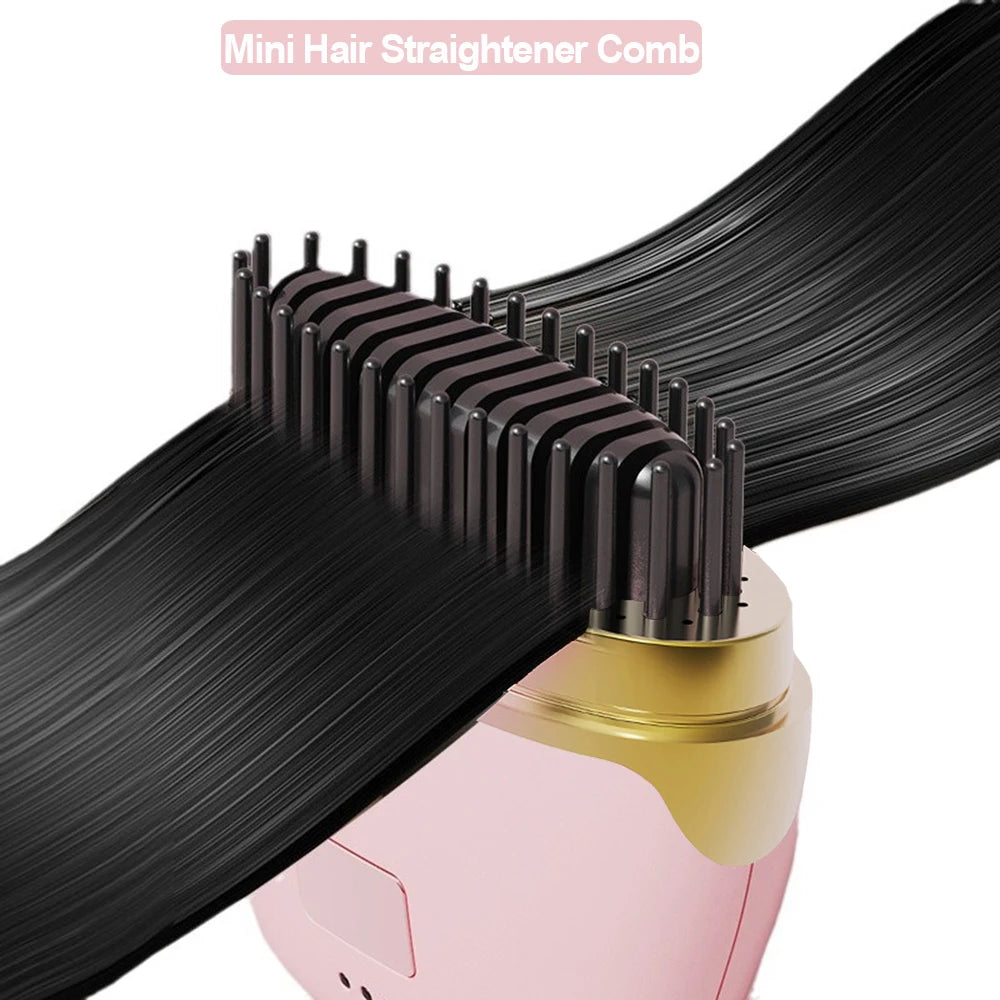 EasyGlow Hair Straightening Comb